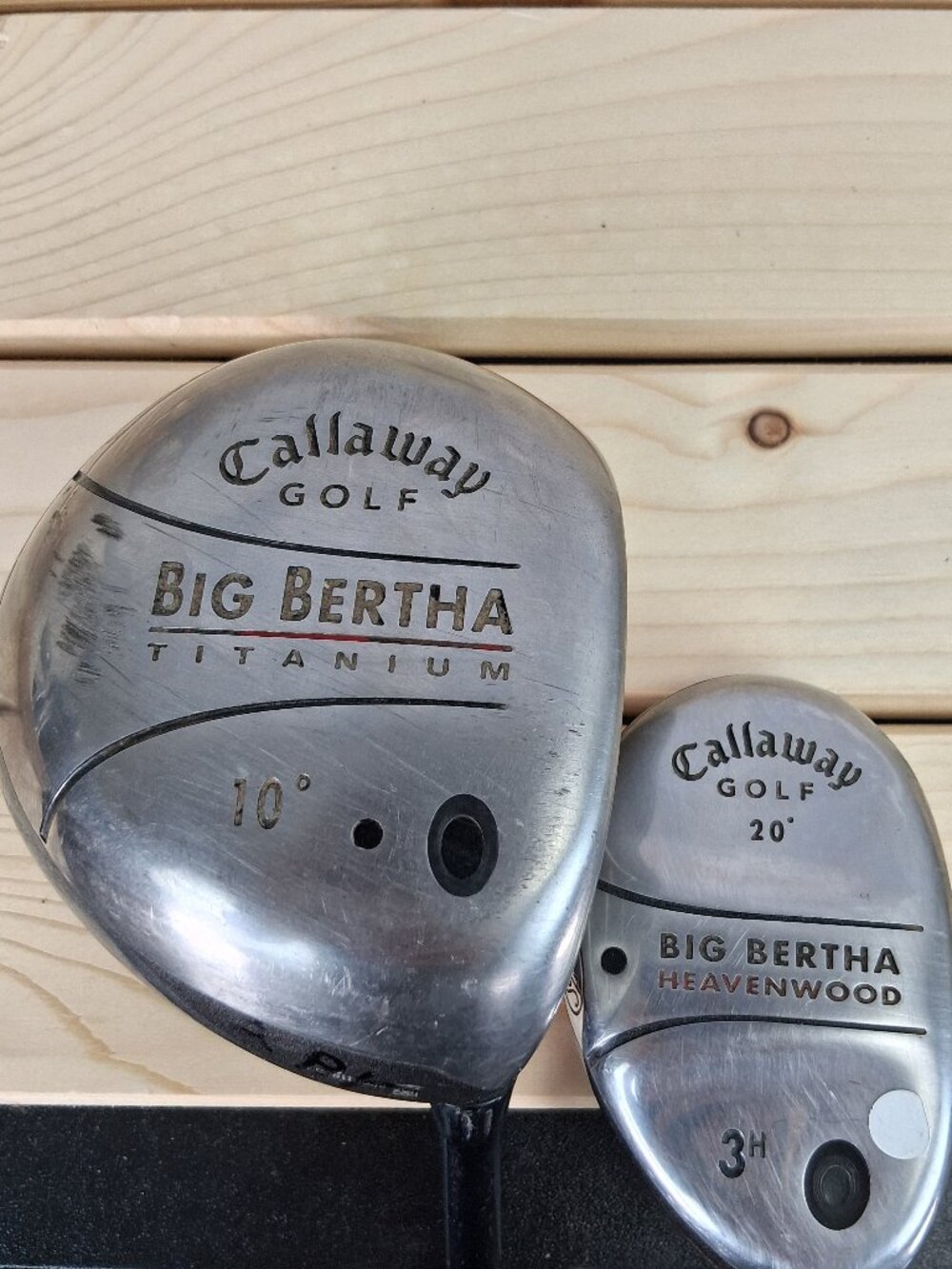 Callaway Big Bertha 2004 Club Set Titanium 10* Graphite & 3 Hybrid 20* RH Golf